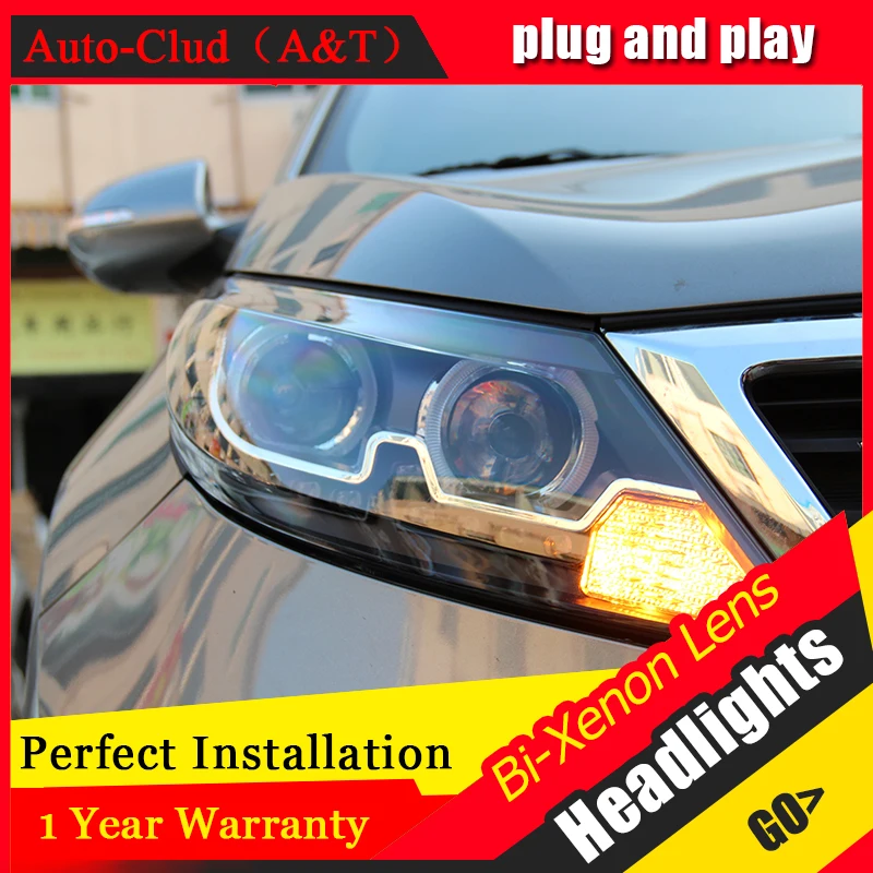 Car Styling For Kia Sportage R headlights 2011 2013 Sportage Headlight