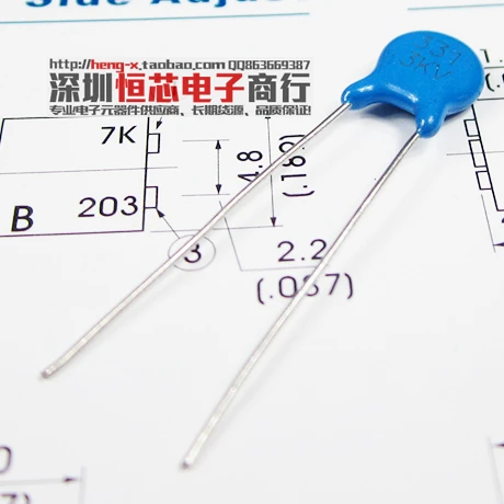 5 x Ceramic Capacitor DC 330pf 3000v 5 pieces