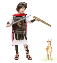 Halloween children's performance costumes boy Rome Spartan warrior Prince Gladiator cosplay costumes Hero of Sparta Halloween children's performance costumes boy Rome Spartan warrior Prince Gladiator cosplay costumes Hero of Sparta
