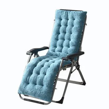 

Lamb Velvet Foldable Thicken Chair Cushion Sofa Office Chair Seat Mat Tatami Mat for Fall/Winter Recliner Pad Supplies