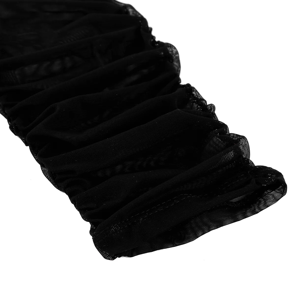 Black Soft Off Shoulder Short Tank Top, Transparent Bra, off-shoulder tank top, transparent bra, black tank top, mesh bra, see-through bra, sexy tank top, trendy transparent bra, layering bra, black off shoulder top, transparent lingerie, comfortable top, casual look top, sexy nightwear, see-through top, transparent mesh bra
