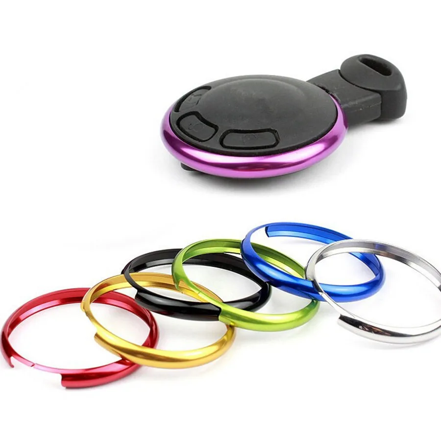 5pcs/lot Aluminum Mini Auto Car Key rings Fit For Mini cooper