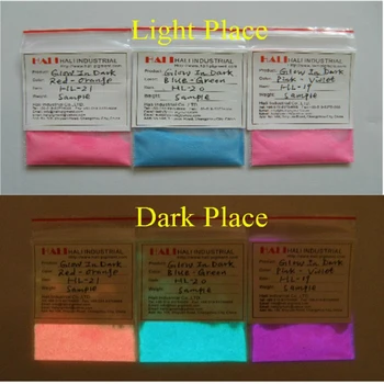 

glow in dark pigment,photoluminescent pigment,luminescent pigment,luminescent powder,200gram per color,free shipping.