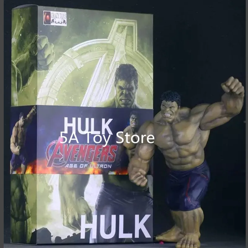 

Avenger Crazy Toys AGE OF ULTRON Hulk PVC Action Figur Collectible Model Toys 25cm Retial Box