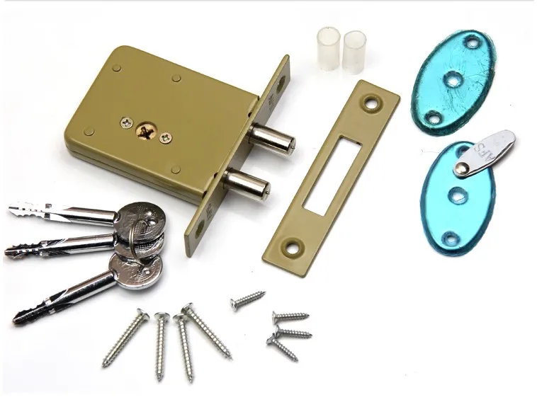 Невидимые замки DeadBolt предотвращения захвата замка двойной стержень Невидимый