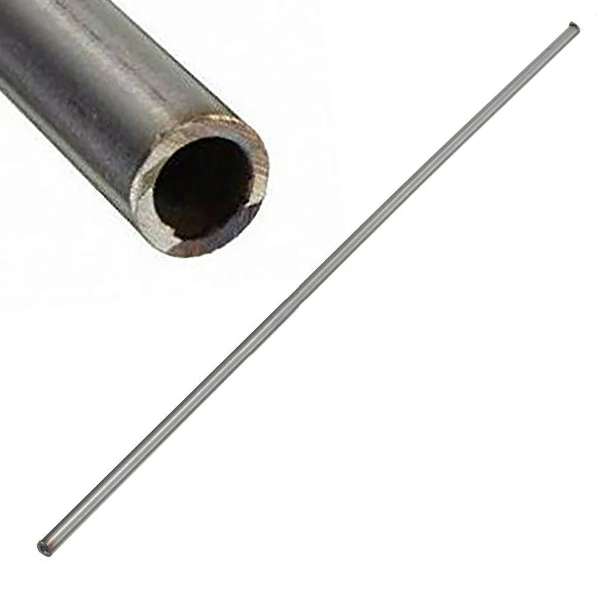 Seamless Straight Pipe Tube Outer Diameter 17mm Size : 17x4mm WEJUANR 1 Piece 304 Stainless Steel Capillary Silver Hollow Round Tube Length 500mm 