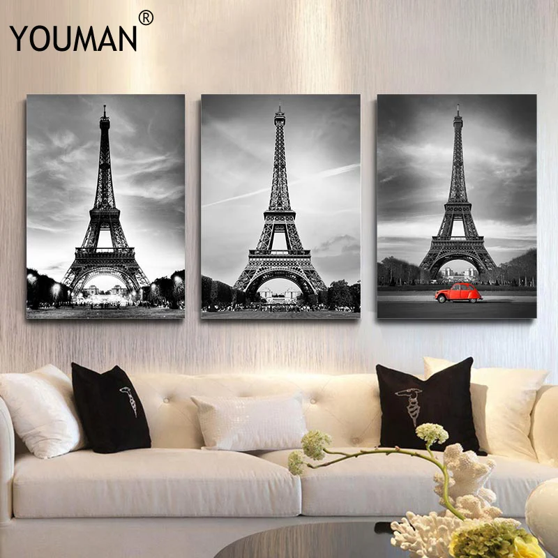 

Canvas Printings Tower Canvas Posters Nordic Style Prints Paintings Wall Picture for Living Room Modern landscape Decoration