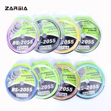 10 pcs ZARSIA BS-2055 Rainbow Badminton String,Badminton Racket String,0.70mm Durable Badminton strings
