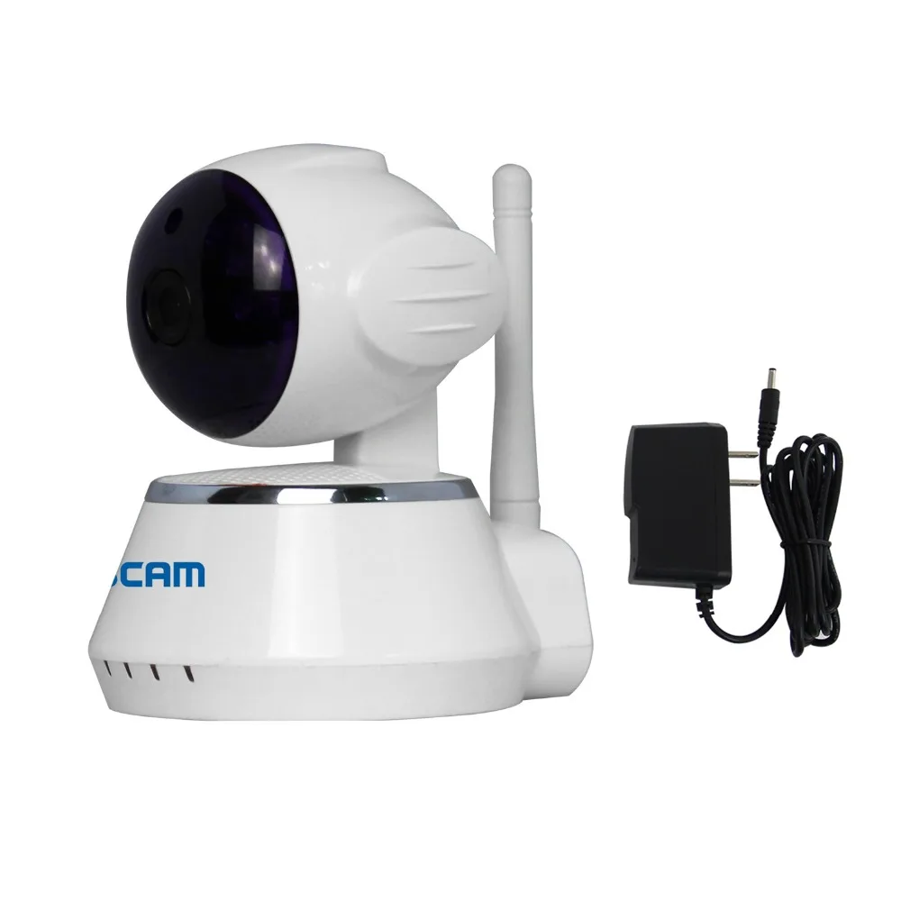 

ESCAM QF510 Secure Dog WiFi Alarm IP Camera IR Night Vision Anti-fire Anti-gas 720P two-way communication.