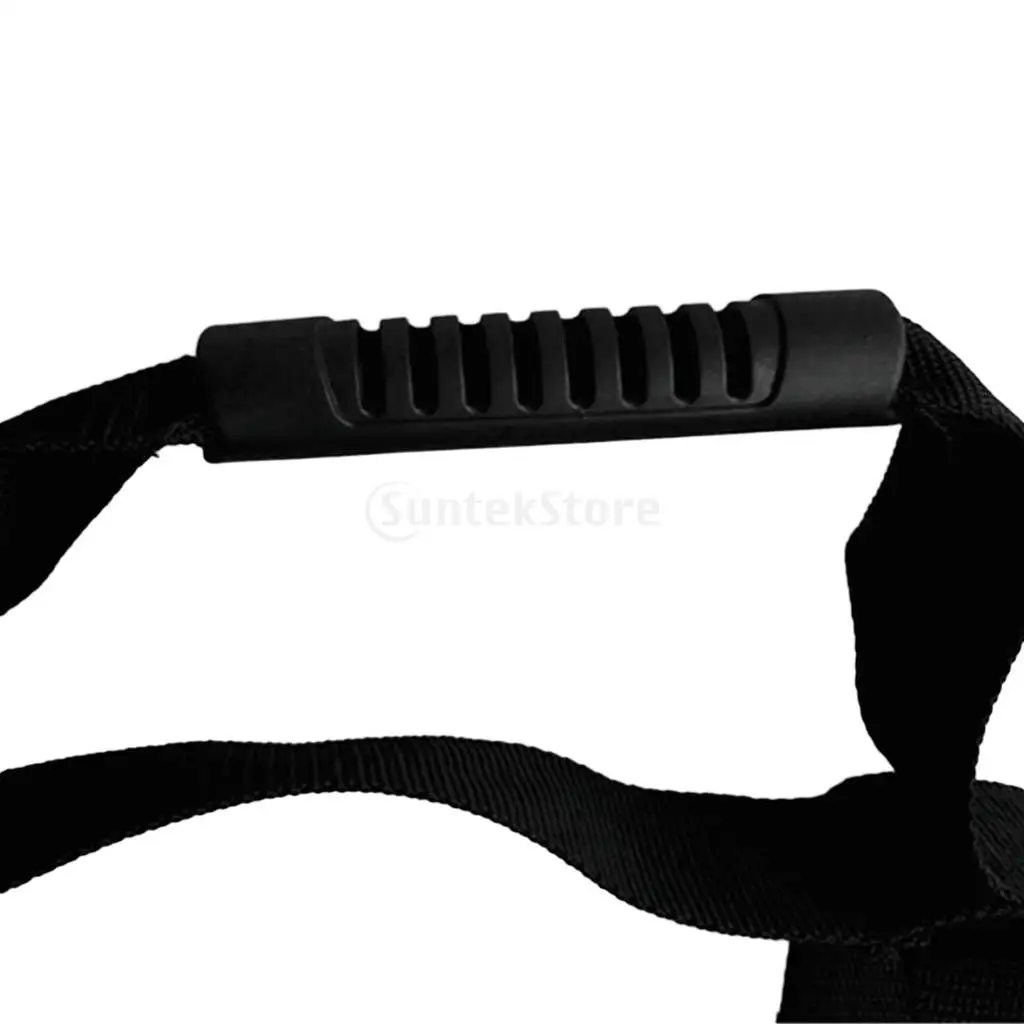 Heavy Duty Fully Adjustable Strong Webbing Scuba Diving Diver Tank Air Cylinder Bottle Carrying Strap with Comfortable Handle