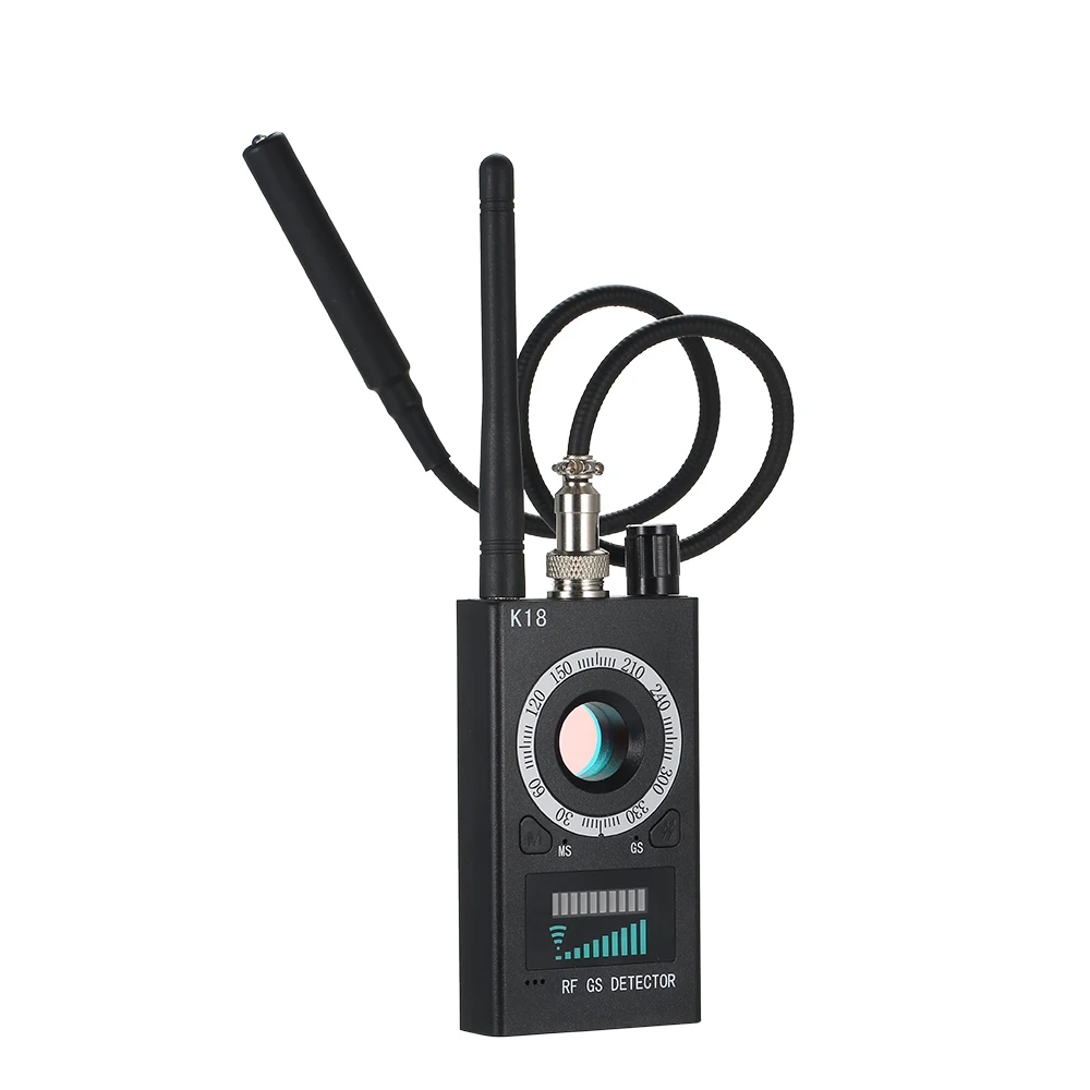 Горячая Распродажа K18 мульти-функция Анти-шпион детектора Камера GSM аудио прибор обнаружения устройств подслушивания gps сигнала объектива устройство радиослежения обнаружения Беспроводной продукты