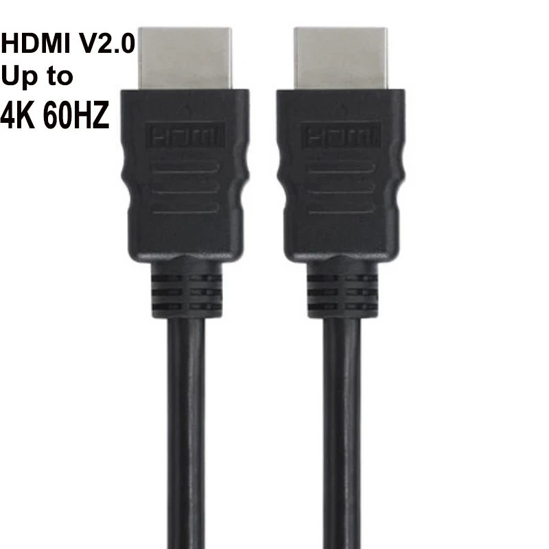 4K 60HZ HDMI 2,0 кабель 5M 10M шнур HDMI 2,0 A штекер 4k X 2K 1080P для PS4 pro dvd-плеер HDTV STB - Цвет: without mesh