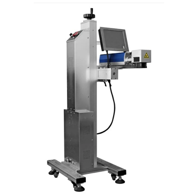 Software EZ-CAD 15 W 30W Dynamic  Co2 Laser Marking Machine For Production Date