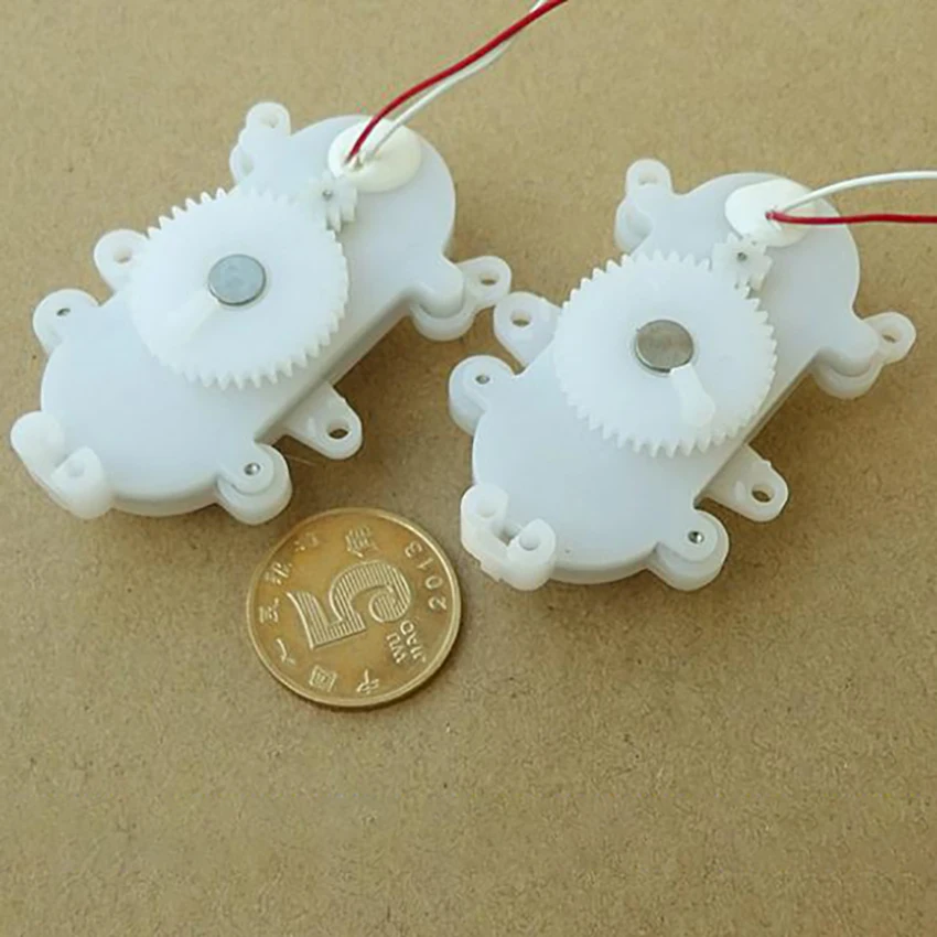 Двухступенчатое торможение DC3V DC3.7V 612 с полой чашкой мотор редуктор редукторы