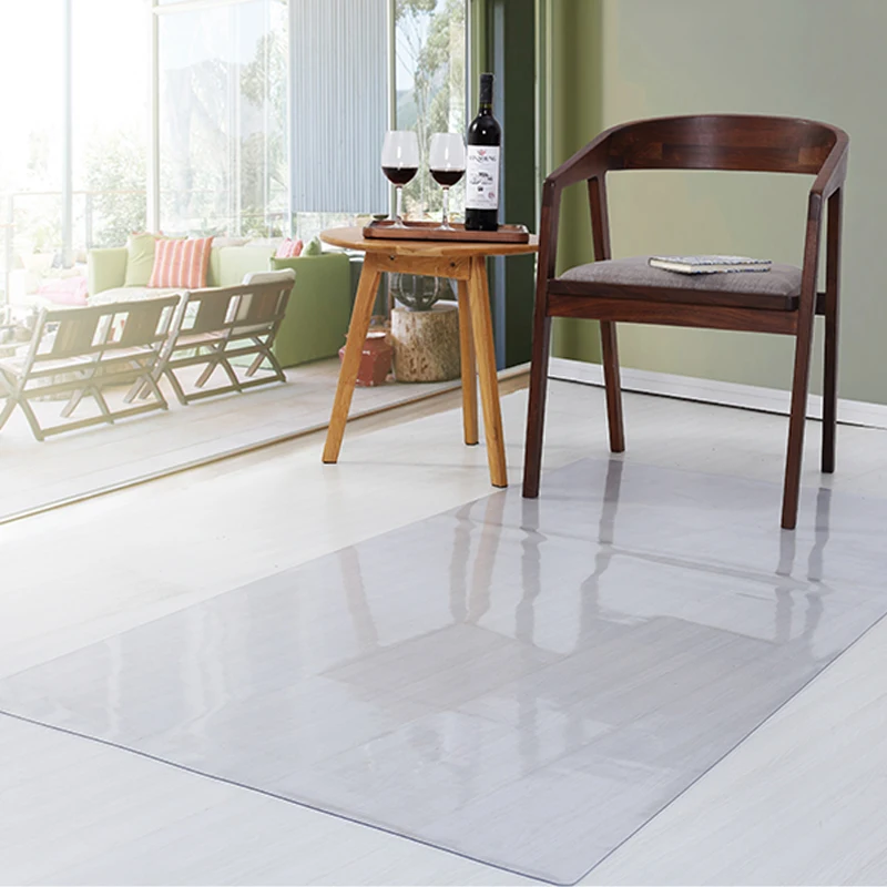 New Creative Pvc Floor Mat 1 5mm Thick Transparent Carpet Rugs Pvc