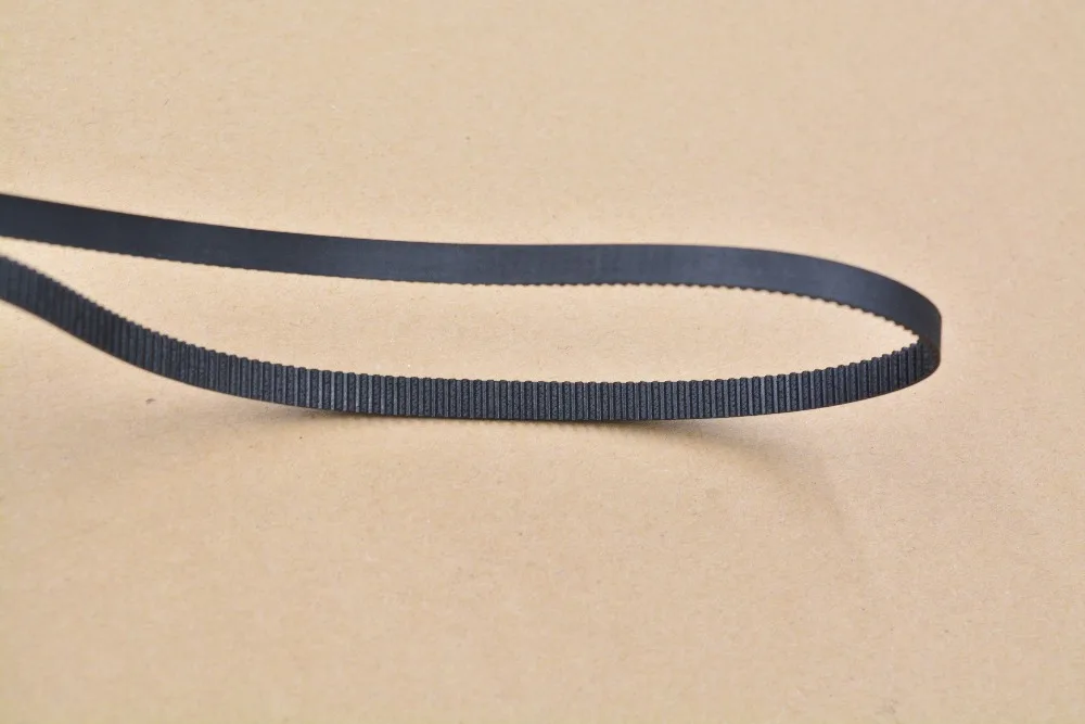 3d طابعة حزام مغلقة حلقة المطاط 2GT مؤقت اشتعال الأسنان 380 طول 760 مللي متر عرض 6 مللي متر 760-2GT-6 1 قطعة