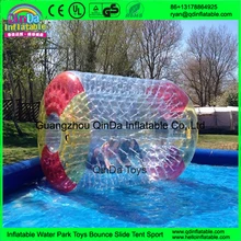Good price PVC inflatable water roller ,outdoor rolling ball toy ,inflatable ball toy for sale