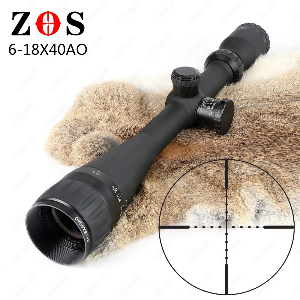 Оптический прицел для охотничьей винтовки с крышкой объектива|optic sight|tactical optical
