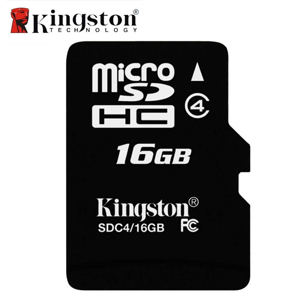 Kingston ГБ 8 ГБ 16 Гб класс 4 MicroSDHC TF флеш-карта памяти 4 МБ/с./с минимальная скорость большой емкости мини SD карта Tarjeta Sd