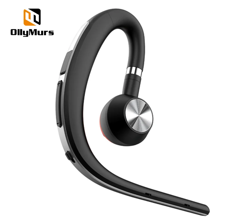 

Hot OllyMurs Business Bluetooth Headphone With Mic Bluetooth Headset For Drive Noise Cancelling Wireless Control Voice Handsfree