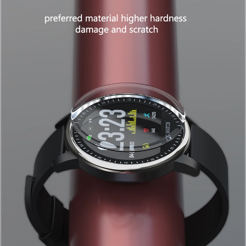 Intelligent Blood Pressure Monitoring IP68 Waterproof IOS IP6 7 8 X Smart Watch