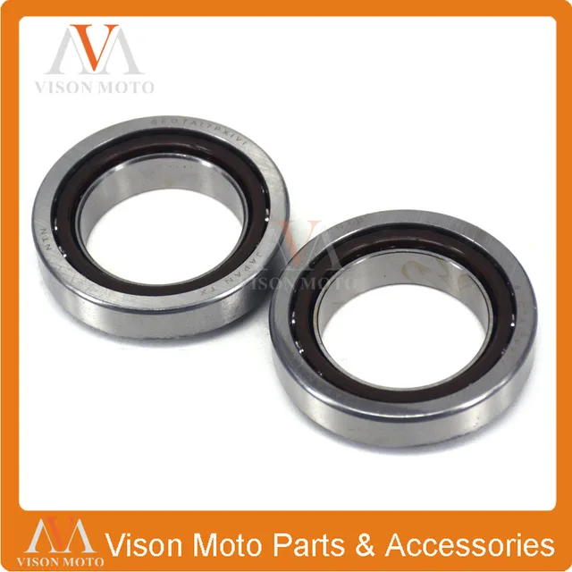 2PCS Motorcycle Bearing Hub Steering Stem Steering Head For DUCATI M800