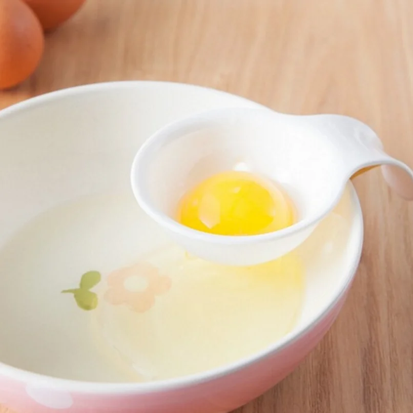 Мини Яичный желток белые сепараторы с держателем дозатор яиц сепаратор яичный желток фильтры разветвители кухонные принадлежности для выпечки