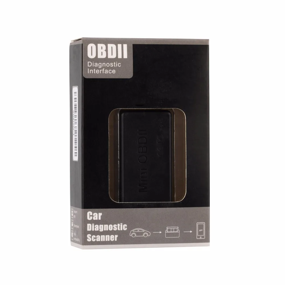 Лучший ELM327 V1.5 BluTooth 4,0 поддерживает все AT command MINI ELM 327 OBD2/OBDII для Android/IOS/PC автомобиля