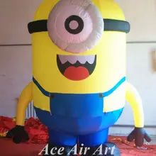 Горячая Распродажа гигантский надувной Миньоны надувной мультяшный персонаж воздушный шар "Миньон" для рекламы