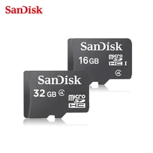 Original SanDisk Micro SD 32gb 16gb Microsdhc Carte sd 32 GB tarjeta kaart Cartao de Memoria TF Memory Card for Smartphones