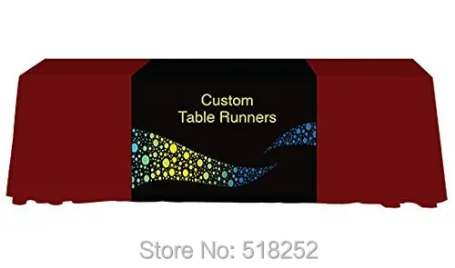 

Customizes Table Runner 35x150CM 100D Polyester decoration Printing any size any color Free design