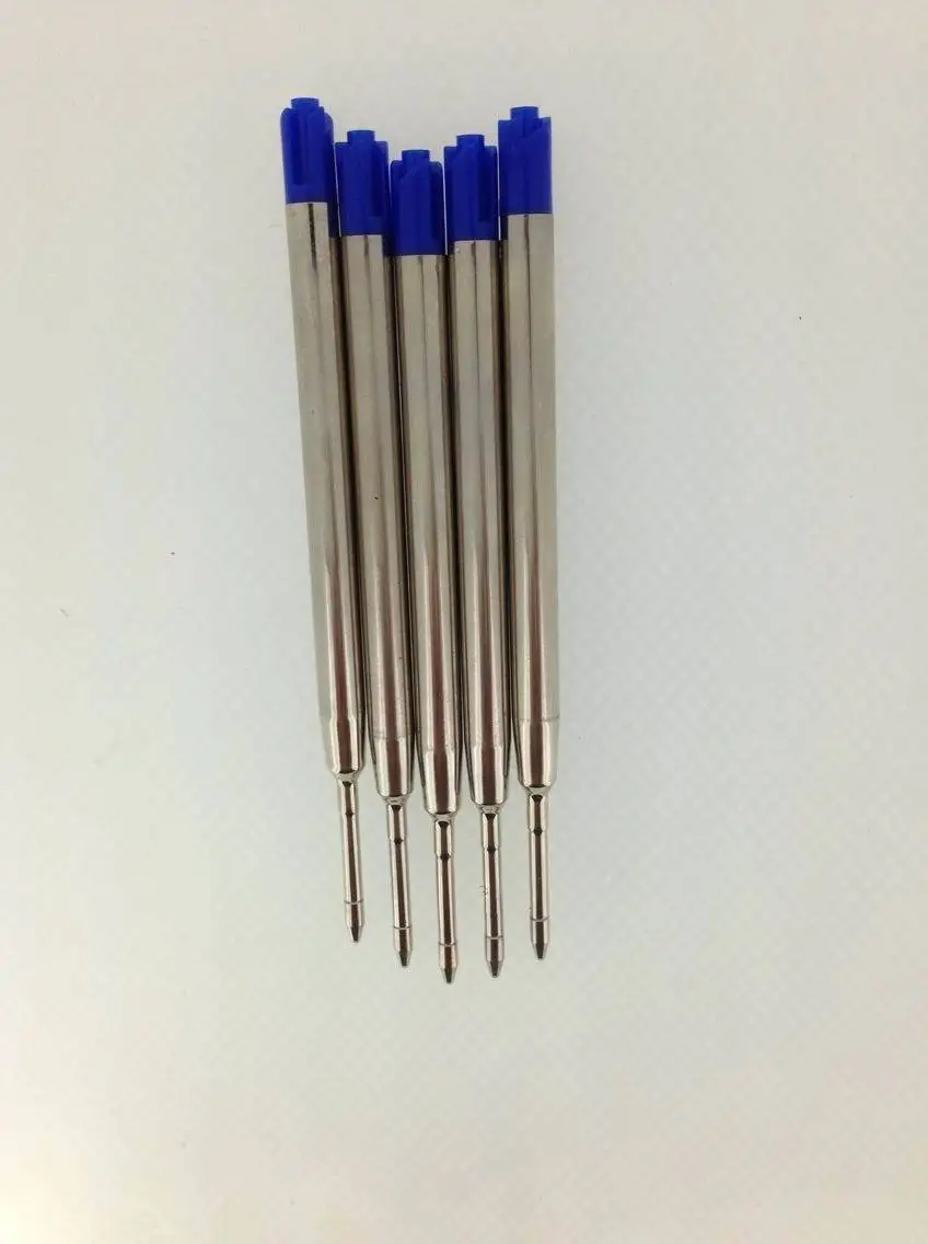 10pcs-Universal-Standard-Style-Black-and-Blue-Ink-0-7MM-Medium-Nib-Ball-Point-Pen-Refills(7)