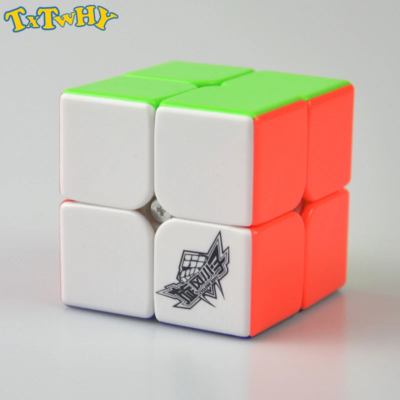 Одна деталь куб Magic Cube 2x2x2 Stickerless MF3RS Скорость Cube 2x2 головоломки игрушки 50-миллиметровый Магнитный куб игрушки для мальчиков