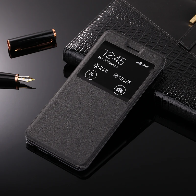 

Coque For Huawei Honor 8X 6.5 inch Case Flip Luxury Open View Window Cover For Huawei Honor 8X Case Honor 8 X X8 Case PU Leather