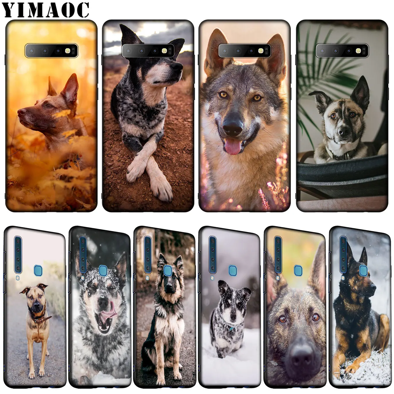 Мягкий силиконовый чехол YIMAOC для телефона с изображением собаки золотистого