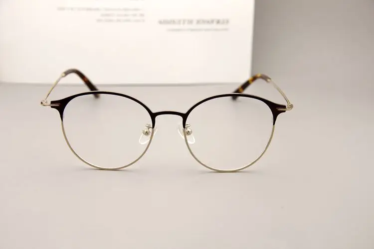 Yong Lan, Ретро дизайн, мужские и женские оптические очки, сплав, близорукость, оправа, круглые очки, прозрачные линзы, Gafas oculos de grau masculino