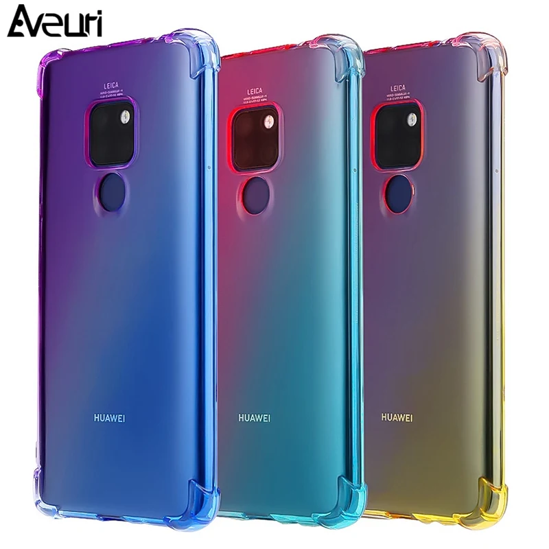

Phone Case For Huawei Nova 3 3i Y6 Y7 Prime 2018 P Smart Plus Y9 2019 Coque Colorful TPU Cover Case For Huawei Mate 20 Pro Lite