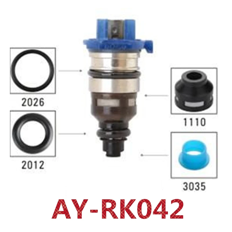 

Fuel injector repair kits fuel injector filter viont o ring plastic pintle cap for Mazda 626 AY-RK151 40pieces/bag