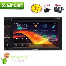 2GB RAM Android 5.1 Car DVD Stereo HD Radio 2Din GPS WiFi 3G Mirror Octa-Core