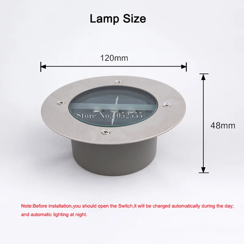 Cheap HOT 40PCS Solar Powered Outdoor Deck Lights Ground Lamp (3 LEDs Light Beads) Underground Light Garden Pathway Light 4 Cheap HOT 40PCS Solar Powered Outdoor Deck Lights Ground Lamp (3 LEDs Light Beads) Underground Light Garden Pathway Light 4