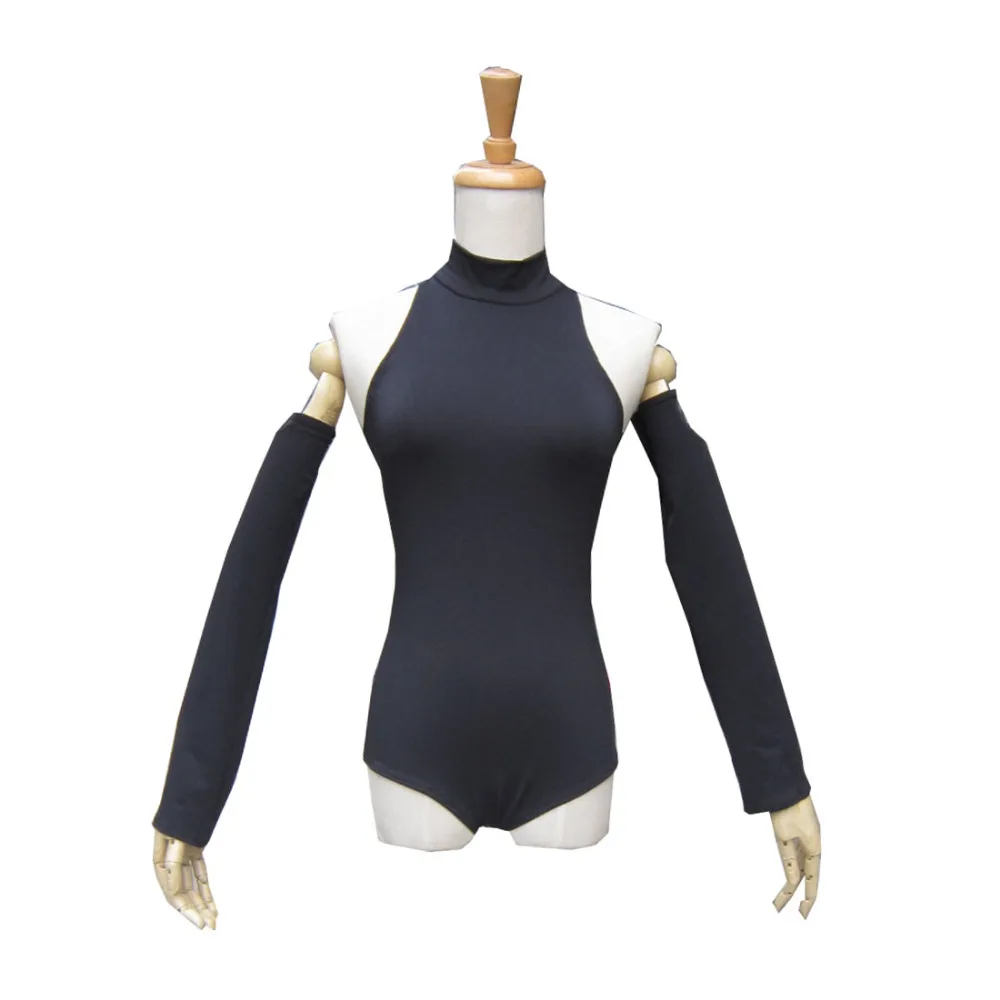 

2019 New Anime Seven Deadly Sins Elizabeth Cosplay Costume Nanatsu no Taizai Whole Set balck Jumpsuits