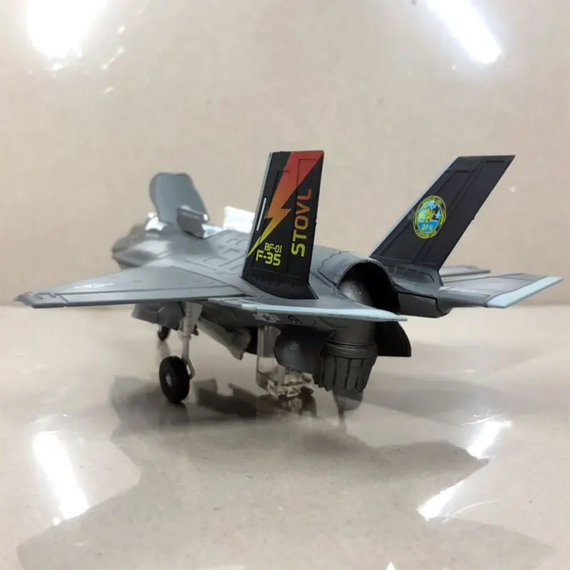 WLTK 1/72 масштаб военная модель игрушки F-35B молния II Joint Strike Fighter BF-01 STOVL литой металлический самолет модель игрушки для подарка