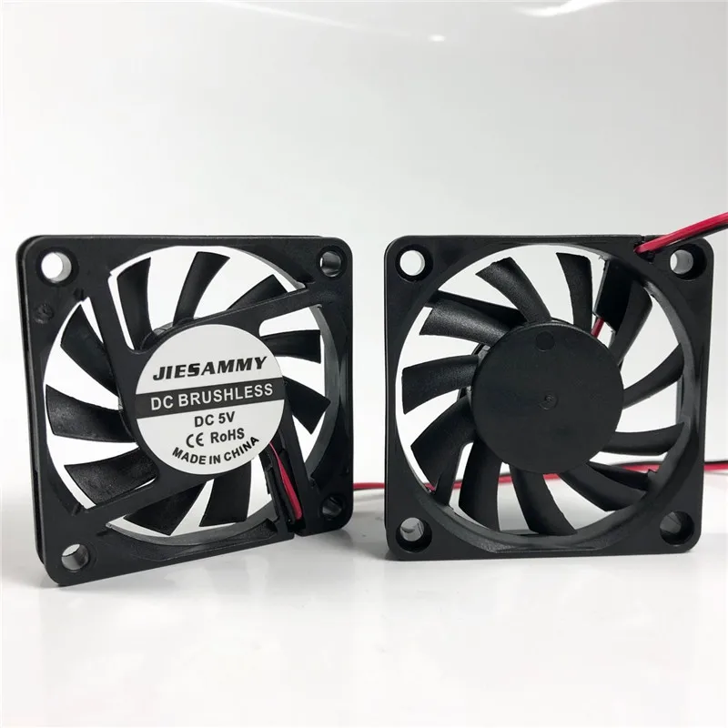 60 مللي متر وحدة المعالجة المركزية مروحة 24 V 12 V 5 V الصامتة 18dBA 4200 RPM كم/المزدوج اضعا الكرة 60x60x10 مللي متر 6 سنتيمتر فرش USB PC وحدة معالجة خارجية للحا...