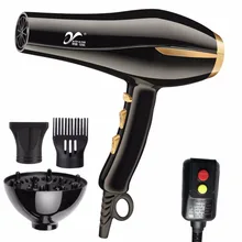 YAQIANG 3000W 6-speed Hair Dryer Lonized Water Ceramic Ionic Fast Styling Blow Dryer Long Life AC Motor Salon&Home Use