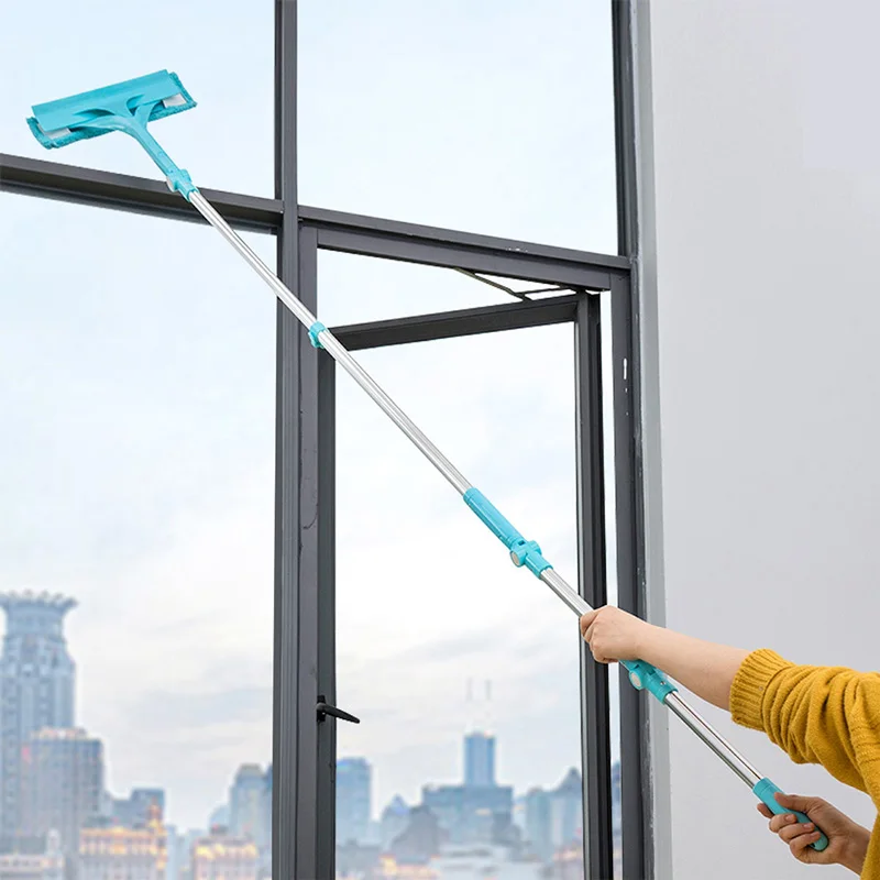 ORZ Window Cleaning Brush Glass Window Cleaner Household Cleaning Tools Glass Wiper Extendable