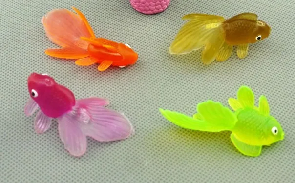 5 Cm Plastik Model Hewan Laut Simulasi Ikan Hias Super Meng Mainan