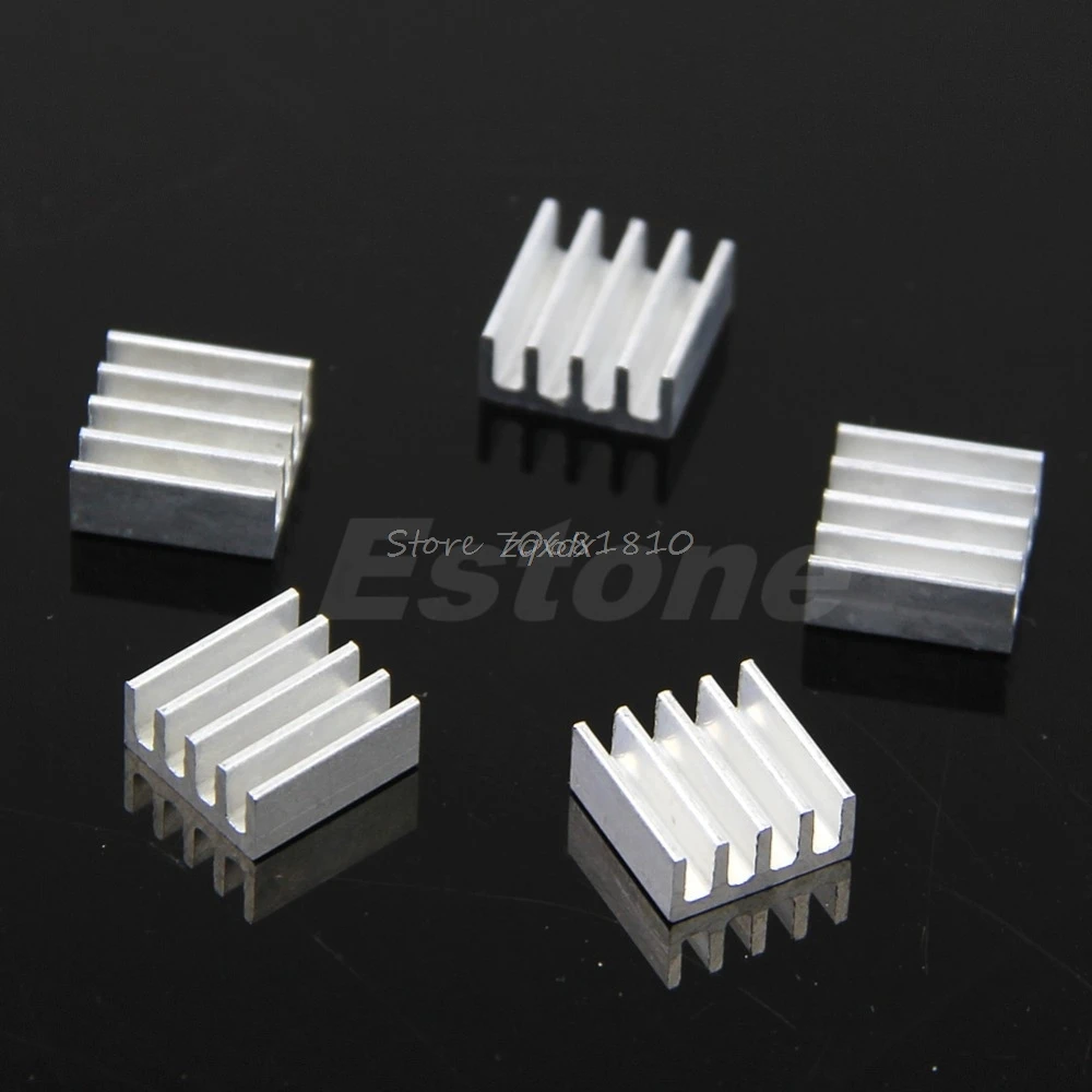 

5Pcs/set High Quality Aluminum Heat Sink For Memory Chip IC 11*11*5mm Whosale&Dropship