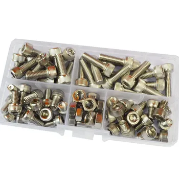 

Hex Socket Head Cap Screw Nut Thread Metric Machine Hexagon Allen Bolt Assortment Kit Set 304 Stainless Steel M6