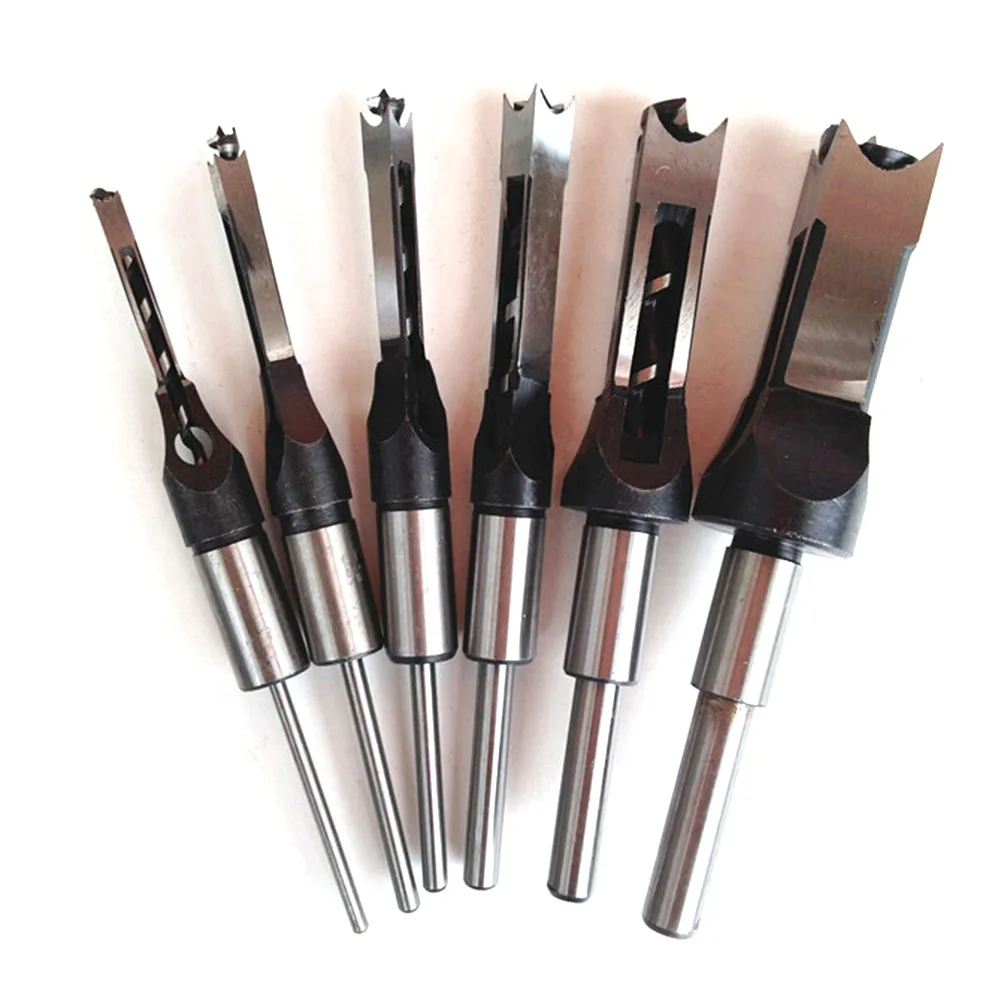 10mm 16mm For Mortise And Tenon Drill Woodworking Square Hole Bits