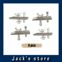 4pcs clamps for CNC engraving machine CNC 2418 3018 Worktable fastening plates fixture